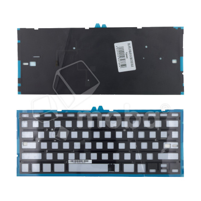 Подсветка клавиатуры для ноутбука MacBook Air 13" A1369/A1466 (2011-2017, прямой Enter RU) Черный