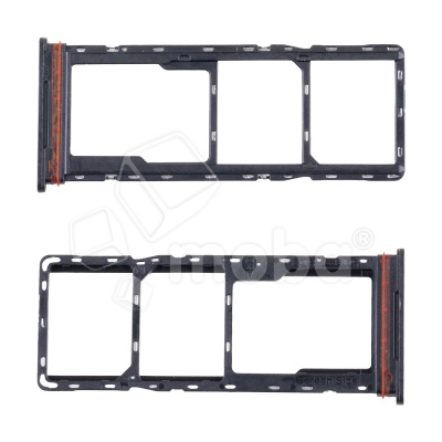 Держатель SIM для Tecno Spark 30 Pro (KL7) Серебро