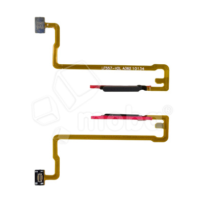 Шлейф для Huawei Honor X7c (ALT-LX1) сканер отпечатка пальцев Черный