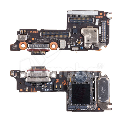 Шлейф для Xiaomi 15 (24129PN74G) плата системный разъем/разъем SIM/микрофон - Премиум