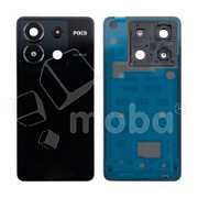 Задняя крышка для Xiaomi Poco X6 5G (23122PCD1G) Черный - Премиум