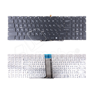 Клавиатура для ноутбука MSI MS-16J1/MS-16J2/MS-1771/MS-1773/MS-1775/MS-1776,/MS-17B1/MS-1781/MS1795/MS-1796 Черный