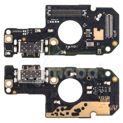 Шлейф для Xiaomi Redmi Note 11/12S/Poco M4 Pro 4G (2201117TY/23030RAC7Y/2201117PG) плата системный разъем/микрофон