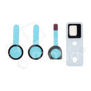 Наклейка (пыльник) передней камеры и датчиков на дисплей для iPhone 11 Pro/11 Pro Max (комплект 4 шт.)