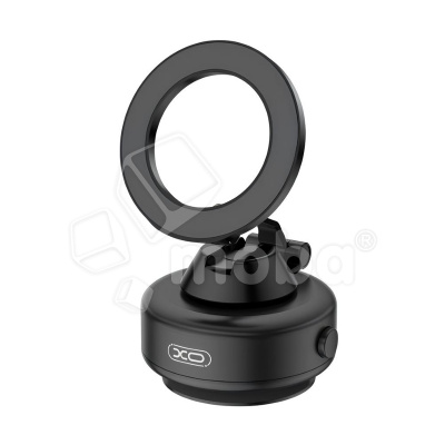 Автомобильный держатель XO C172 (магнитный, на приборную панель, вакуумная присоска) Черный