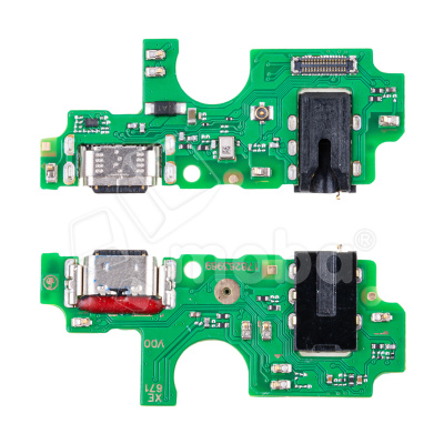 Шлейф для TCL 40 SE (T610K) плата на системный разъем/разъем гарнитуры/микрофон